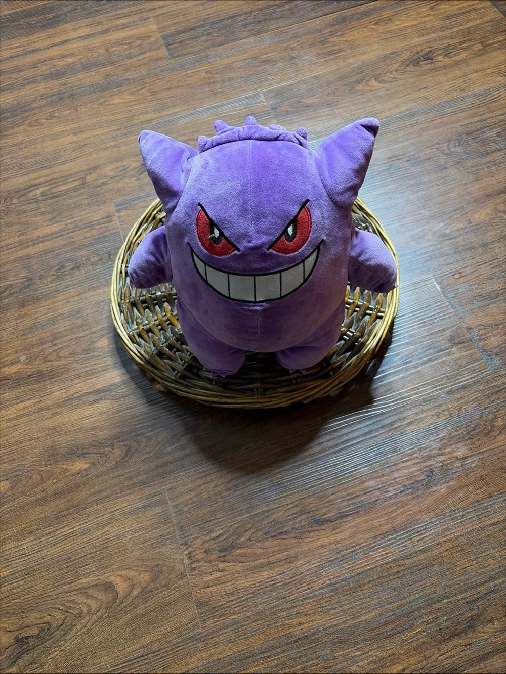 Plush Purple Gengar-Inspired Stuffed Toy for Kids